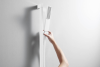 Hansgrohe Unica Drążek prysznicowy E Puro 90 cm z suwakiem EasySlide i wężem prysznicowym Isiflex 160cm biały mat 24403700